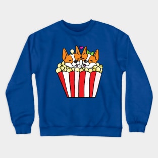 Corgi Date Night Crewneck Sweatshirt